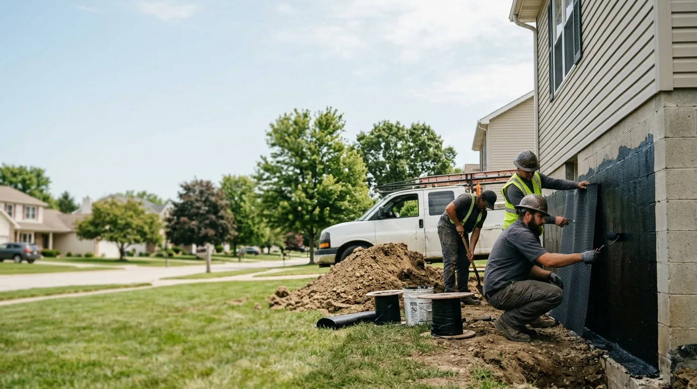 Basement Waterproofing in West Salem, IL near me